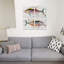 4 Piece Wrapped Canvas Wall Art
