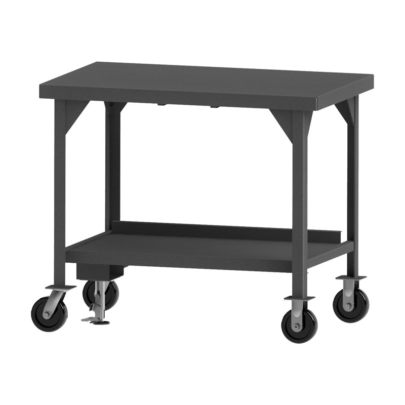 Établi avec plan de travail en acier Vega, H 41,69 po x l 36 po x P 30 po