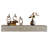 72" Rustic Wood Fireplace Mantel,Wall-Mounted & Floating Shelf For Home Decor-2092532727