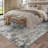 Sarah Machine Washable  Abstract  Area Rug With Non-Slip Backing-1013473451