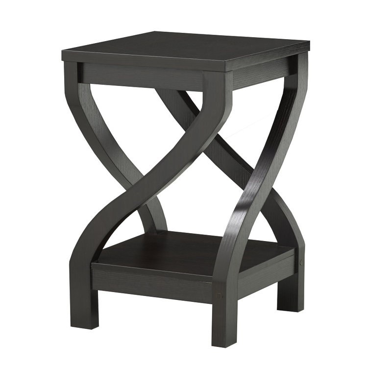 Addison Accent Table, Dark Cherry