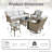 Daliya Wicker 5 - Person Patio Conversation Set with Cushions-779434212