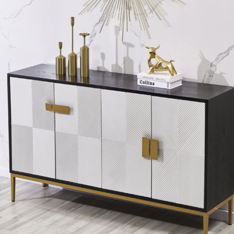 Armoire d'appoint légère et luxueuse