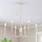 Roxsanne 6 Light Dimmable Classic / Traditional Chandelier Rustic Linear Candle-Style Kitchen Island Light Fixture-395637447-364436818