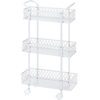 16.5'' W Utility Cart with Wheels