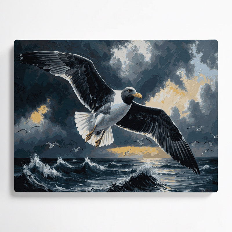 Oiseaux, art mural en métal bleu, H 20 po x l 30 po