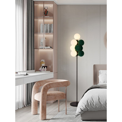 Modern minimalist acrylic iron art floor lamp