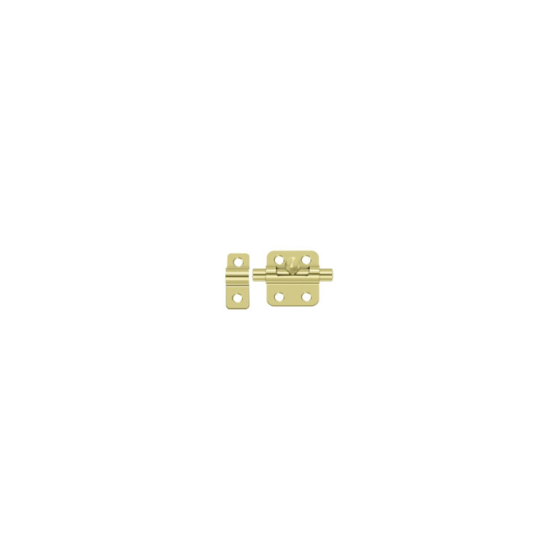 Barrel Brass Latch/Catch/Bolt, Polished Brass