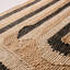 Jaipur Living Ushari SOS02 Handwoven Geometric Tan/Black Area Rug (7'9inX9'9in)-2006672209