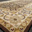 Tapis brun / ivoire touffeté à la main-15393097