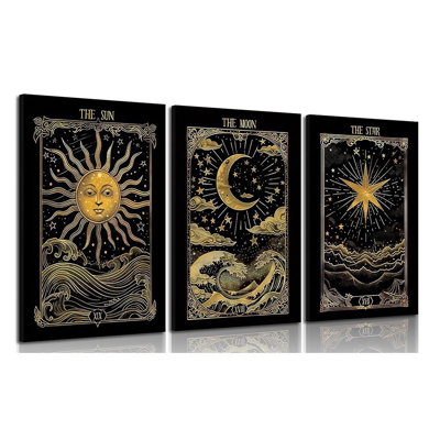 3 Piece Wrapped Canvas Wall Art