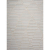 Geometric Area Rug in Beige