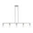 Grogan 5 - Light Steel Dimmable Kitchen Island Chandelier-414771736