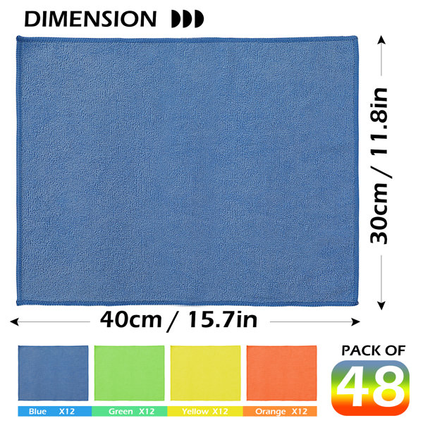 LINT FREE CLEANING CLOTH 16X26 | 100% COTTON | PACK OF 360