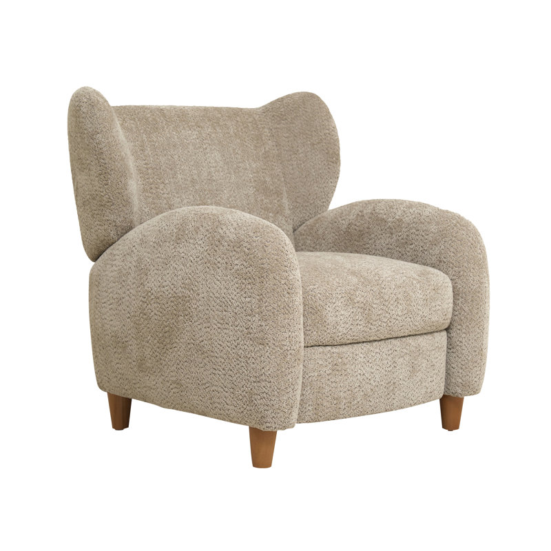 Chaise d'appoint multifonctionnelle 33 po Chenille, Chameau