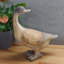 Seamus GOOSE 30cm Carved Wood Effect