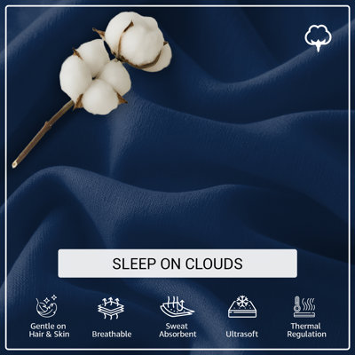 100% Cotton Flatweave Pillowcase Case Pack