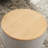 Round Storage Ottoman,2 in 1 Function, Work as End table and Ottoman-1169334065