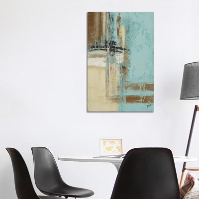 « Oxido on Teal II » par Patricia Pinto, reproduction d’art