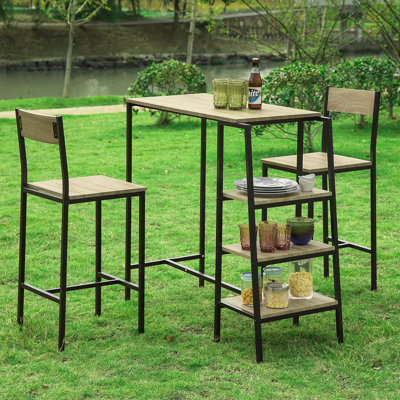 Thiokk 110 cm Bar Set Bar Cabinet