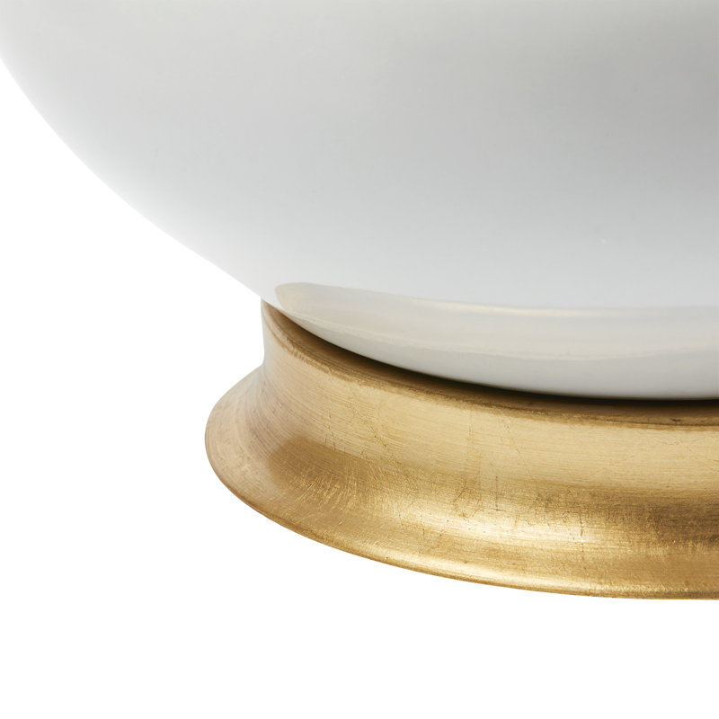 Thiri Table Lamp, Coconut White