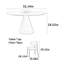 Petite table ronde de style médiéval-106848239