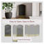 Ingleton 3 Panel Steel Fireplace Screen