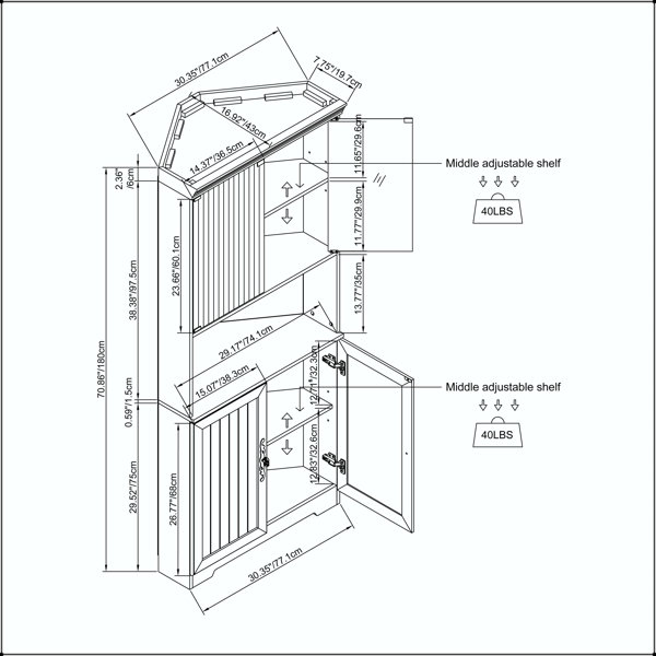 Dimensions du produit