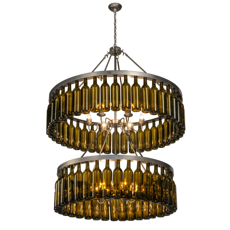 Aaralyn 12 - Light Glass Chandelier