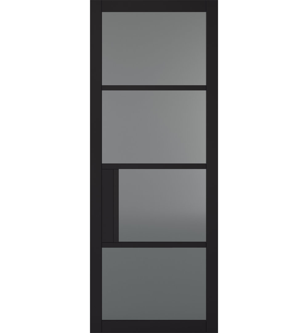 Chelsea Tinted Glazed Black Internal Door
