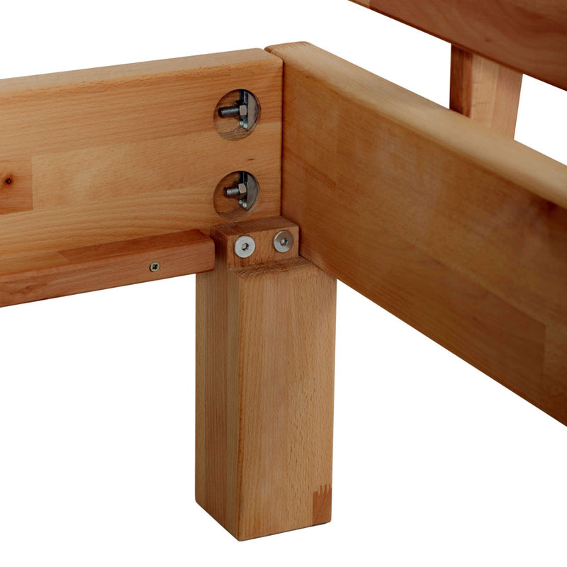 Orson Solid Wood Bed, 160 x 200cm