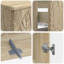 Bathroom Storage Furniture Set-978353306