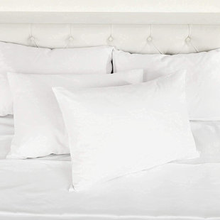 Aircomfort Budget Range Non-Woven Cover Hollowfibre Soft Support Pillow (Set of 6)