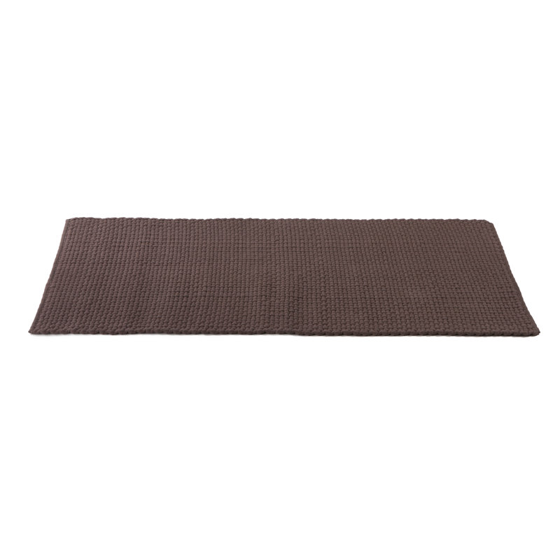 Solid Colour Cotton Area Rug, Rectangle 170 x 240cm