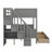Kids Twin Over Full Bunk Bed with Drawers-1455815040