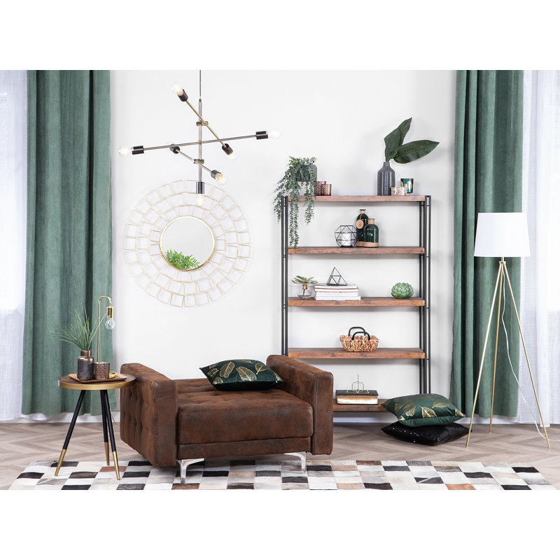 Finnegan Faux Leather Armchair