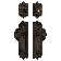 Nostalgic Warehouse Egg & Dart Entry Set with Victorian Knob