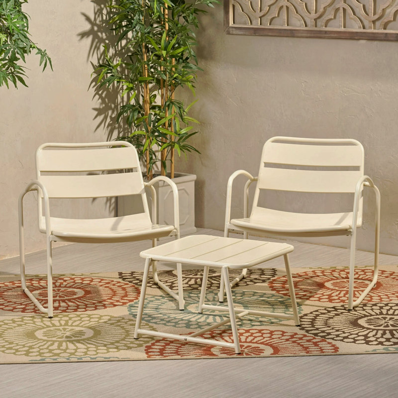 Chat Set, Matte White