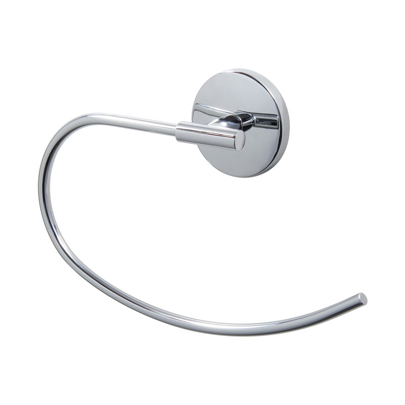 Anneau à serviettes mural choose, Chrome