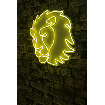 Rubans d'éclairage flexibles à DEL néon, imperméables (IP67), jaunes, 12 V, 12 W | 12,6 po x 13,8 po x 1,2 po | 350 lumens, modèle en mousse de PVC, adaptateur 12V 4A inclus | Parfait pour la décoration intérieure, les fêtes et les événements