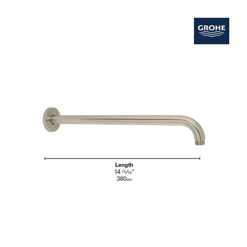 Cosmopolitan Pressure Balance Rain Shower Set, Brushed Nickel