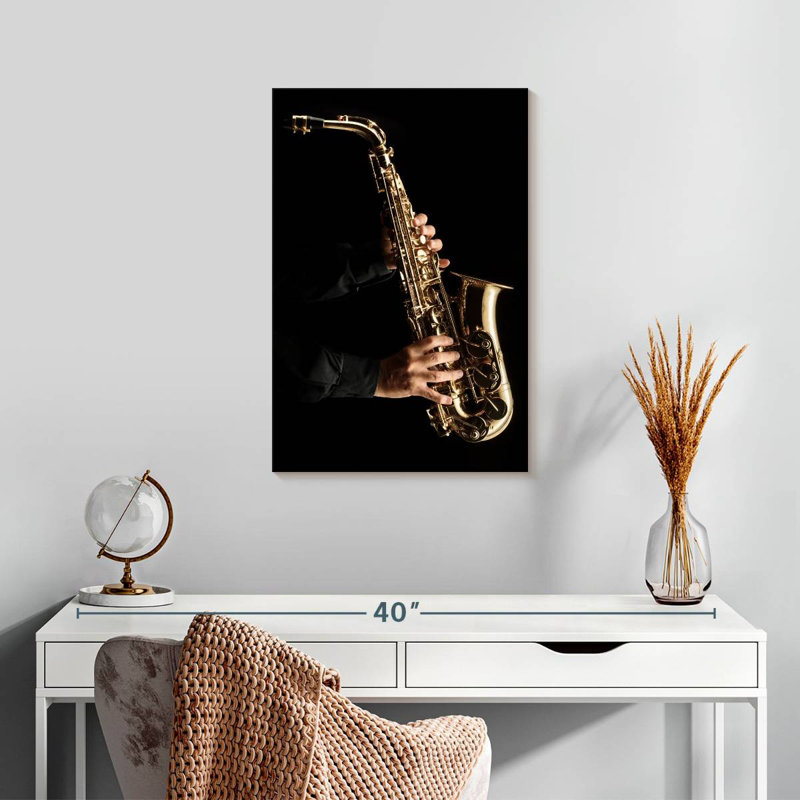 Abarca Classic Saxophone, 24" H x 16" W