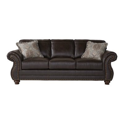Modern Sofa Faux Leather Upholstered Sofa,Faux Leather Sofa,Upholstered Sofa,Accent Sofa