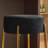24" Tall, Round Bar Stools, Set Of 2 - Contemporary Upholstered Dining Stools For Kitchens, Coffee Shops And Bar Stores - Includes Sturdy Hardware Support Legs