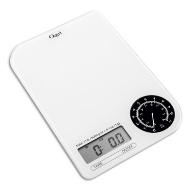 Balance de cuisine numérique Ozeri Rev avec cadran de poids électro-mécanique