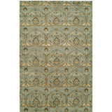 Floral Area Rug in Beige
