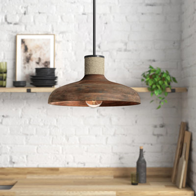 Dubai 1 - Light Single Dome Pendant