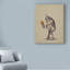 « robot fleur », art sur toile-33542375