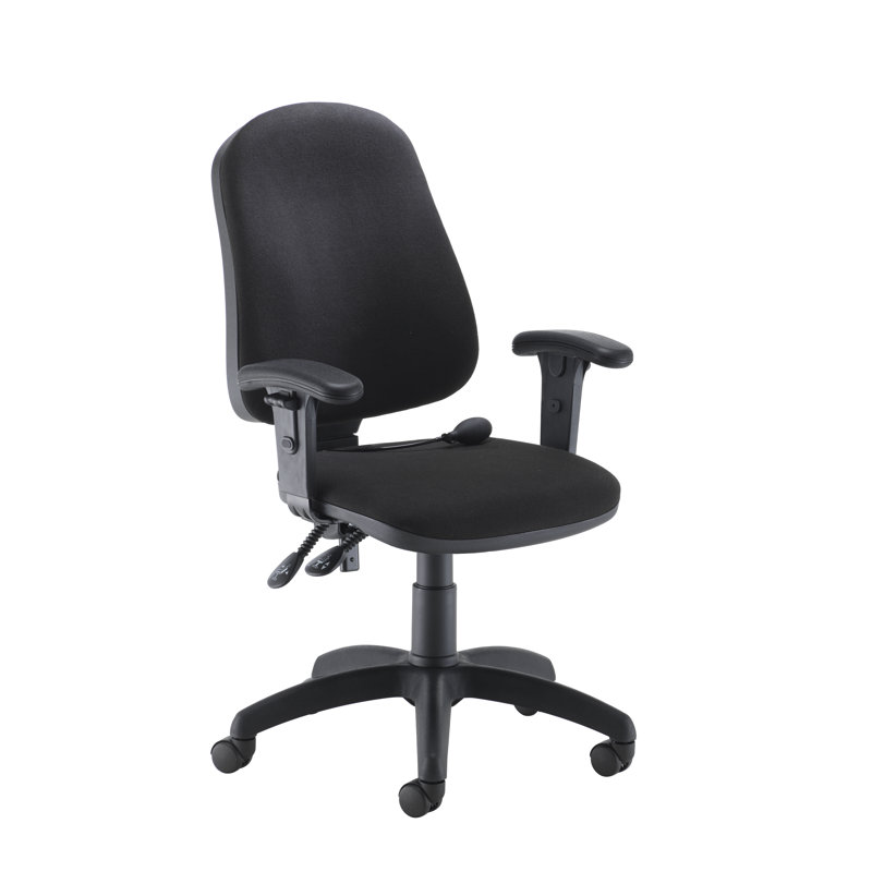 Bedford Desk Chair, Black, Adjustable