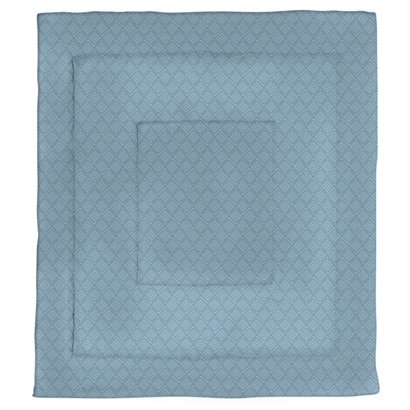 Édredon simple réversible Katelyn Elizabeth, Édredon grand, Bleu